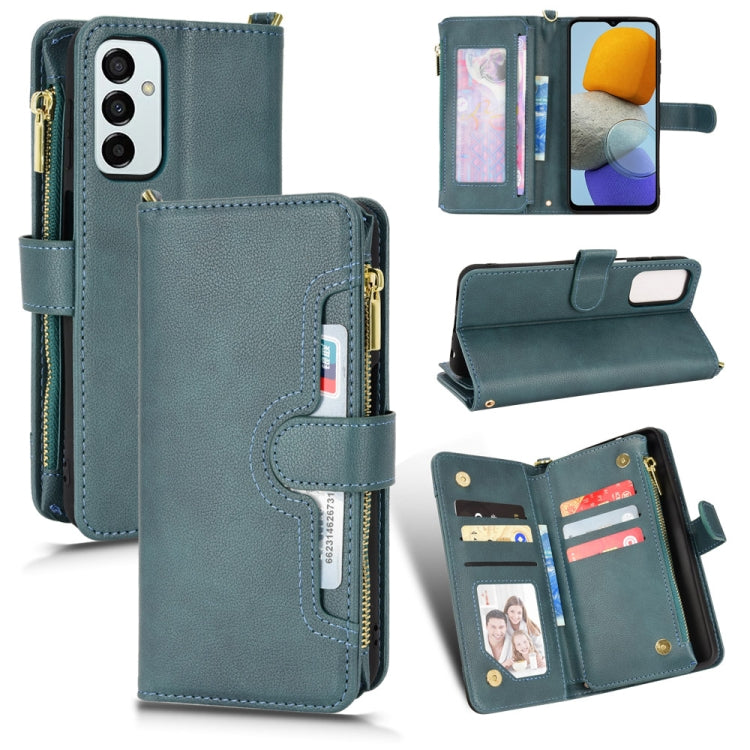 For Samsung Galaxy M23 5G / F23 5G Litchi Texture Zipper Leather Phone Case