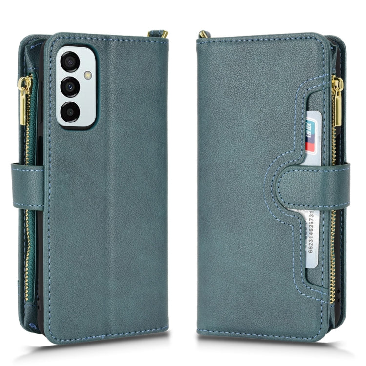 For Samsung Galaxy M23 5G / F23 5G Litchi Texture Zipper Leather Phone Case