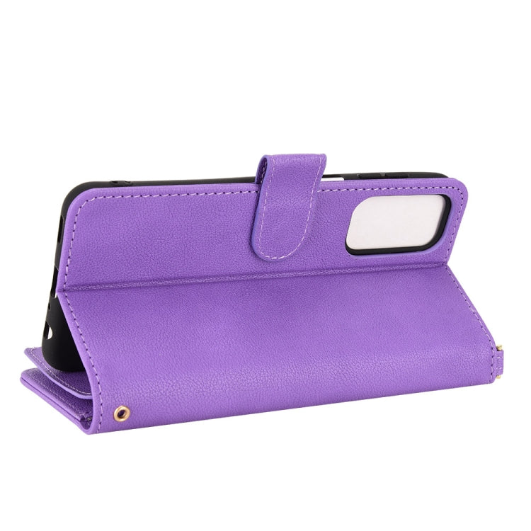 For Samsung Galaxy M23 5G / F23 5G Litchi Texture Zipper Leather Phone Case