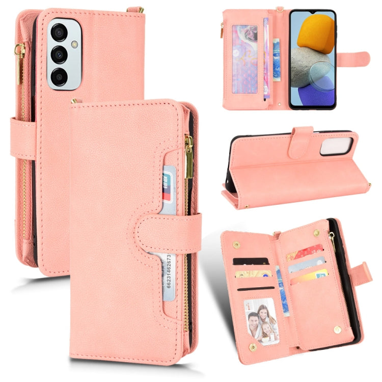 For Samsung Galaxy M23 5G / F23 5G Litchi Texture Zipper Leather Phone Case