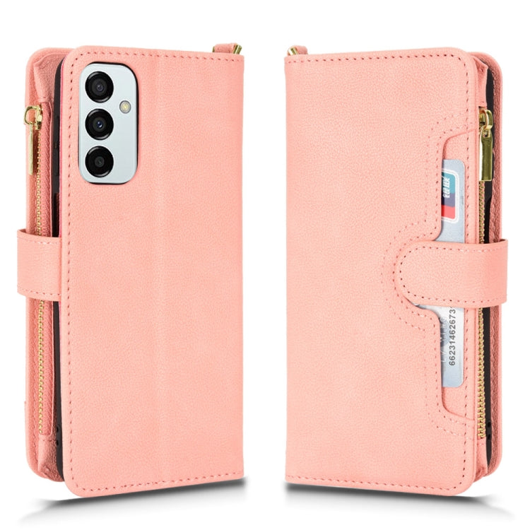 For Samsung Galaxy M23 5G / F23 5G Litchi Texture Zipper Leather Phone Case