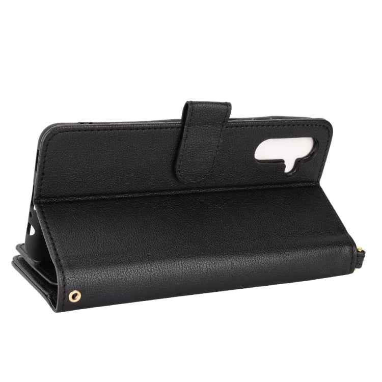 For Samsung Galaxy A13 5G Litchi Texture Zipper Leather Phone Case
