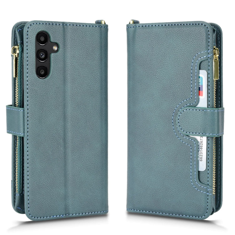For Samsung Galaxy A13 5G Litchi Texture Zipper Leather Phone Case