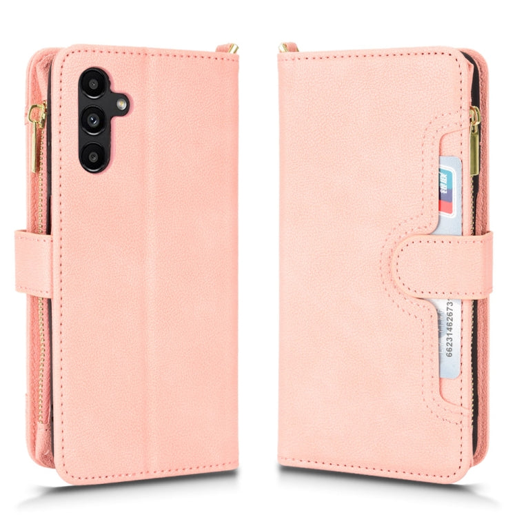 For Samsung Galaxy A13 5G Litchi Texture Zipper Leather Phone Case