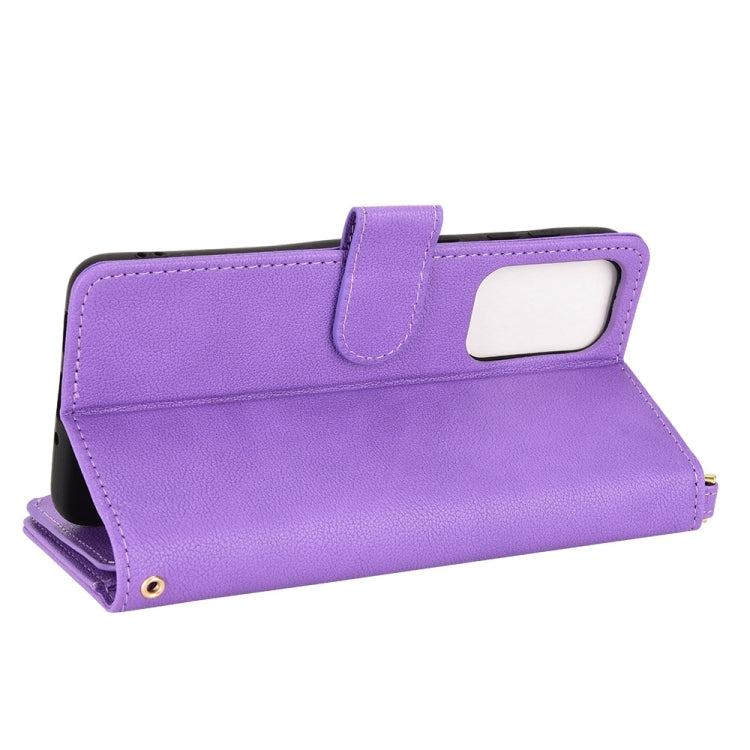 For Samsung Galaxy A33 5G Litchi Texture Zipper Leather Phone Case
