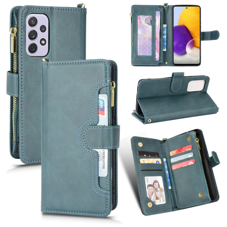 For Samsung Galaxy A53 Litchi Texture Zipper Leather Phone Case