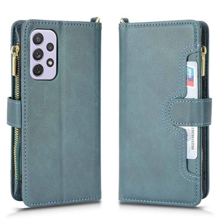 For Samsung Galaxy A53 Litchi Texture Zipper Leather Phone Case