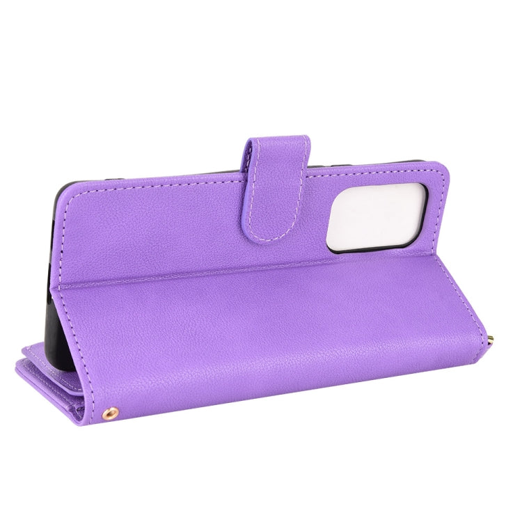 For Samsung Galaxy A53 Litchi Texture Zipper Leather Phone Case