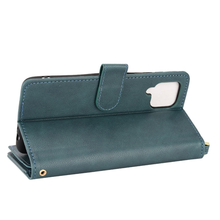 For Samsung Galaxy M32 4G Litchi Texture Zipper Leather Phone Case
