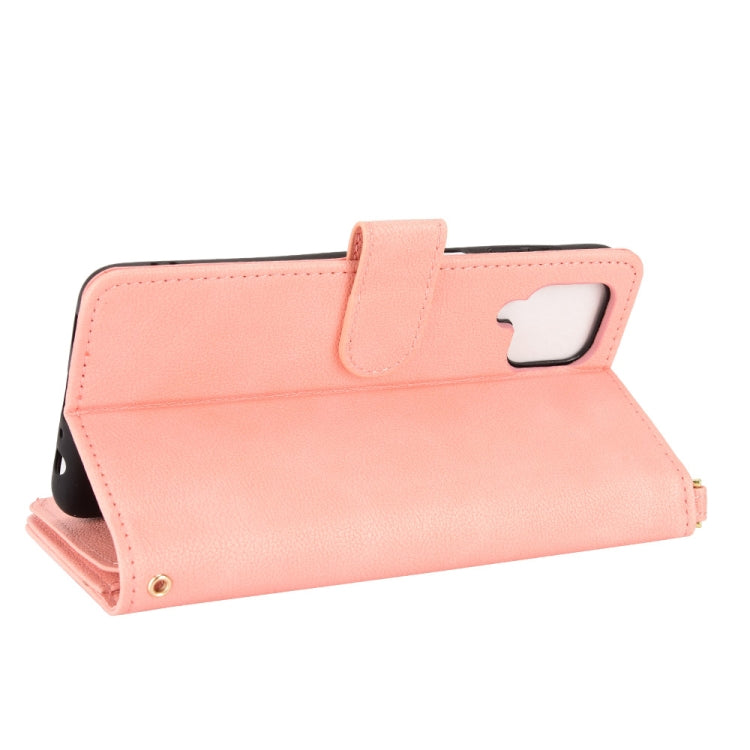 For Samsung Galaxy M32 4G Litchi Texture Zipper Leather Phone Case