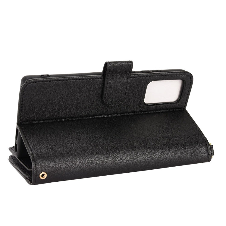 For Samsung Galaxy Note20 Litchi Texture Zipper Leather Phone Case