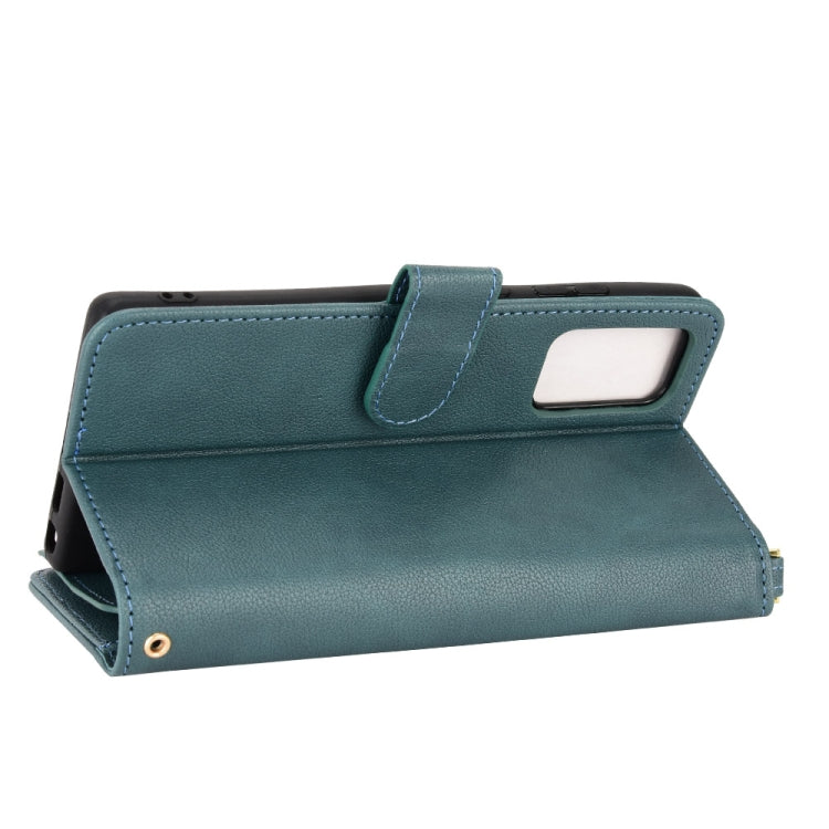 For Samsung Galaxy Note20 Litchi Texture Zipper Leather Phone Case