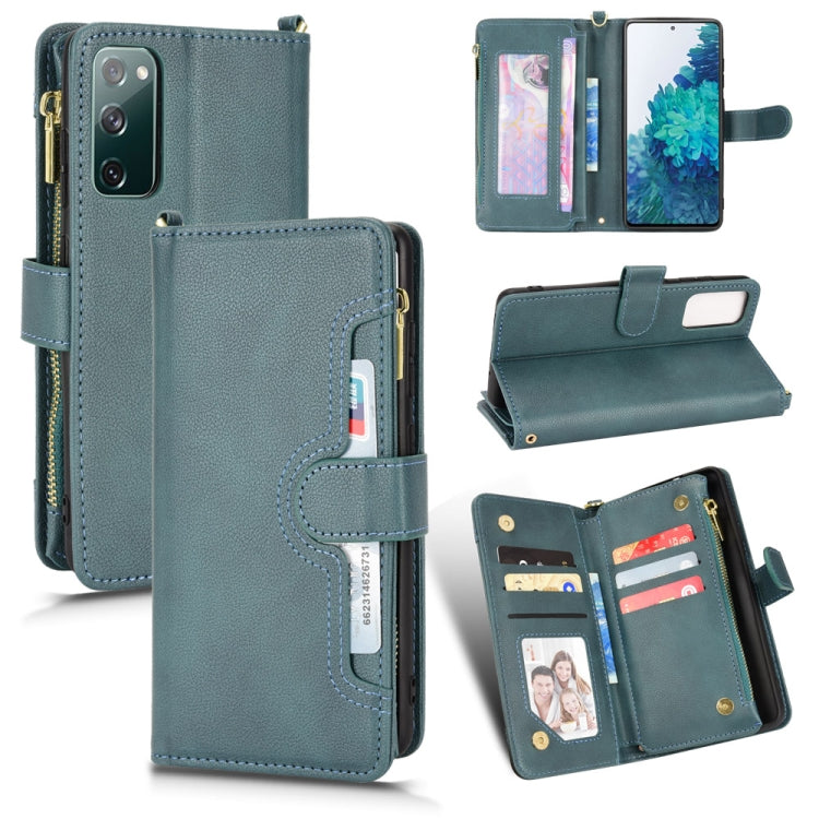 For Samsung Galaxy S20 FE 5G / 4G Litchi Texture Zipper Leather Phone Case
