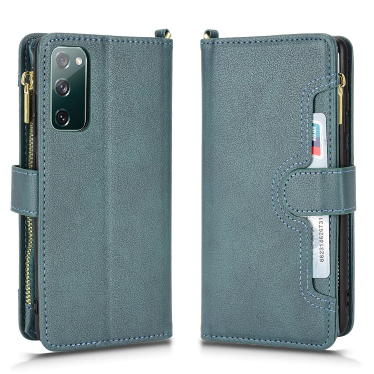 For Samsung Galaxy S20 FE 5G / 4G Litchi Texture Zipper Leather Phone Case