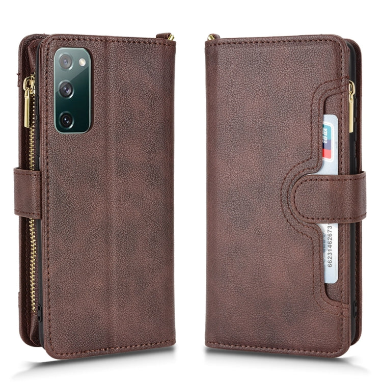 For Samsung Galaxy S20 FE 5G / 4G Litchi Texture Zipper Leather Phone Case