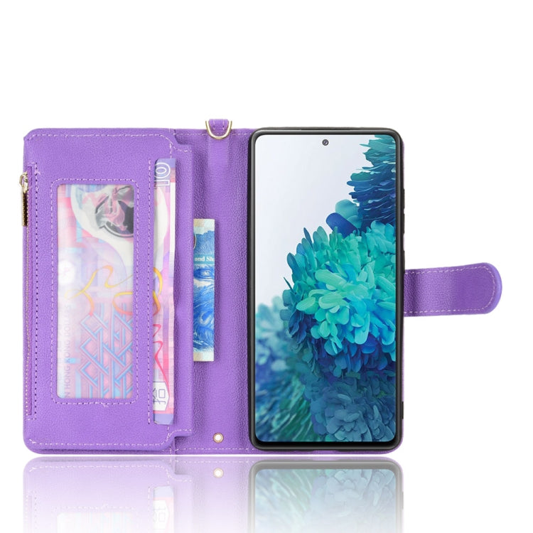 For Samsung Galaxy S20 FE 5G / 4G Litchi Texture Zipper Leather Phone Case