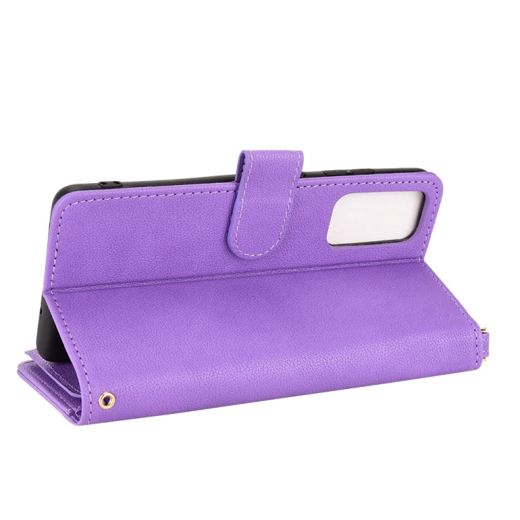 For Samsung Galaxy S20 FE 5G / 4G Litchi Texture Zipper Leather Phone Case