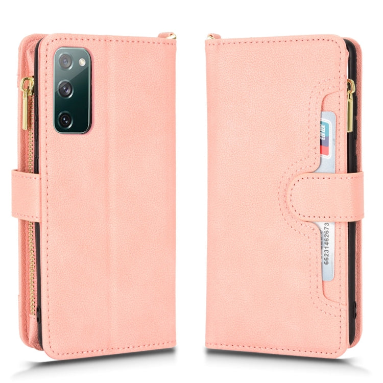 For Samsung Galaxy S20 FE 5G / 4G Litchi Texture Zipper Leather Phone Case