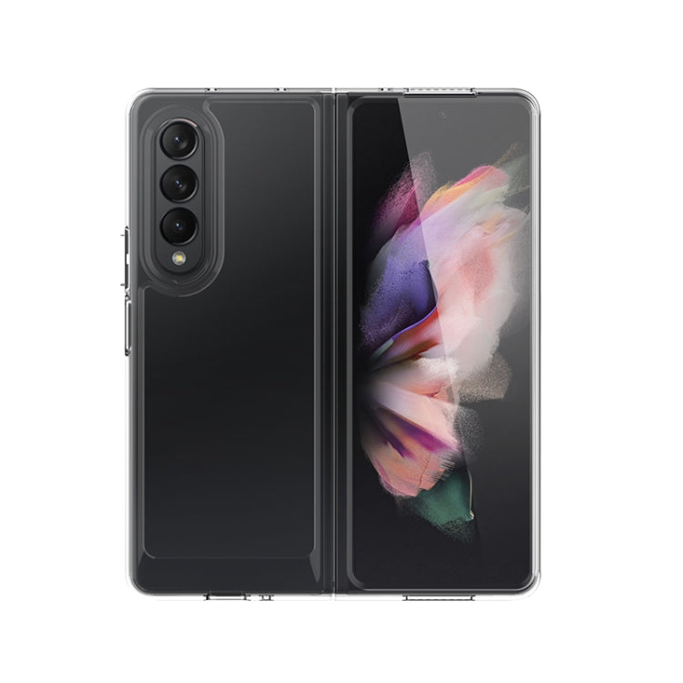 For Samsung Galaxy Z Fold3 5G Scratchproof TPU + PC Protective Case(Transparent)