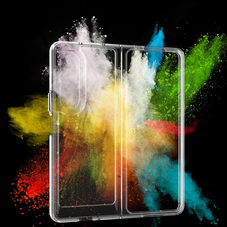 For Samsung Galaxy Z Fold3 5G Scratchproof TPU + PC Protective Case(Transparent)