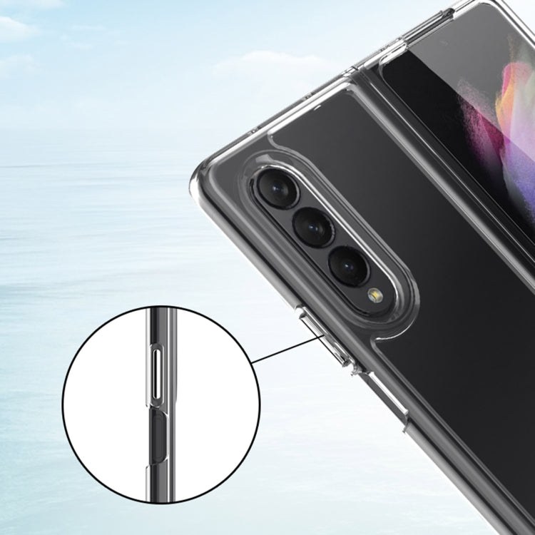 For Samsung Galaxy Z Fold3 5G Scratchproof TPU + PC Protective Case(Transparent)
