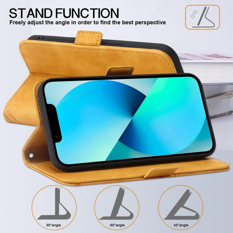 For Xiaomi Redmi 10C Global RFID Geometric Line Flip Leather Phone Case