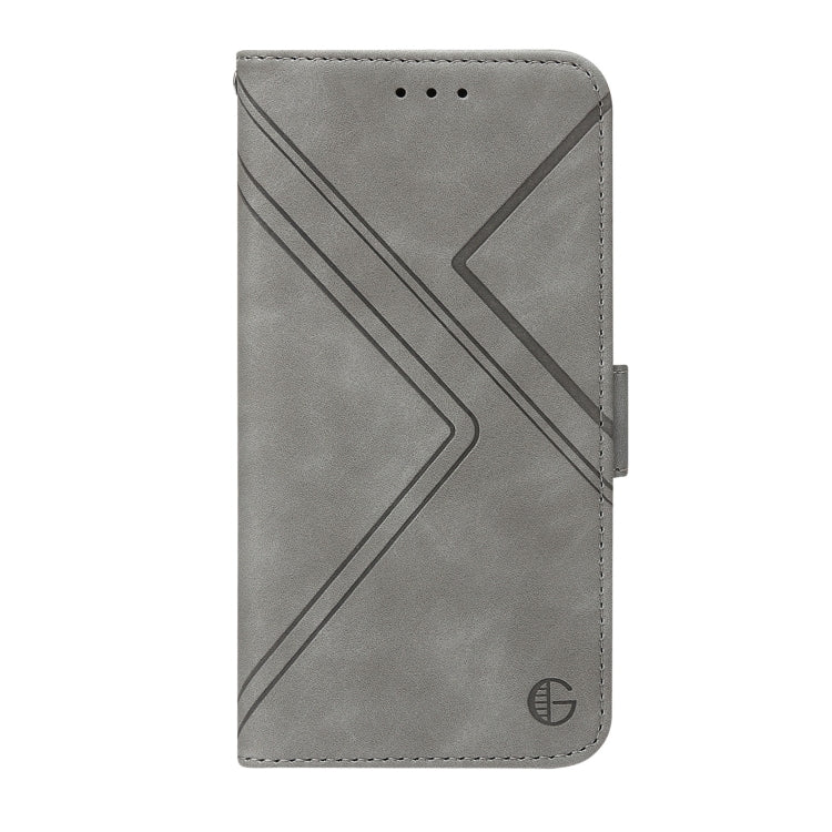For Nokia G20 / G10 / 6.3 RFID Geometric Line Flip Leather Phone Case