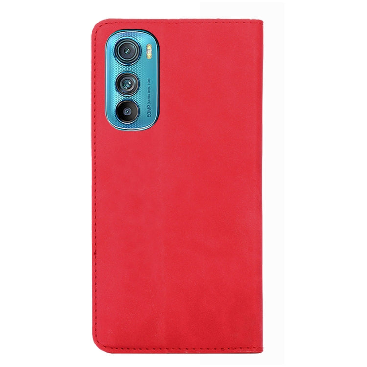 For Motorola Edge 30 Skin Feel Magnetic Horizontal Flip Leather Phone Case
