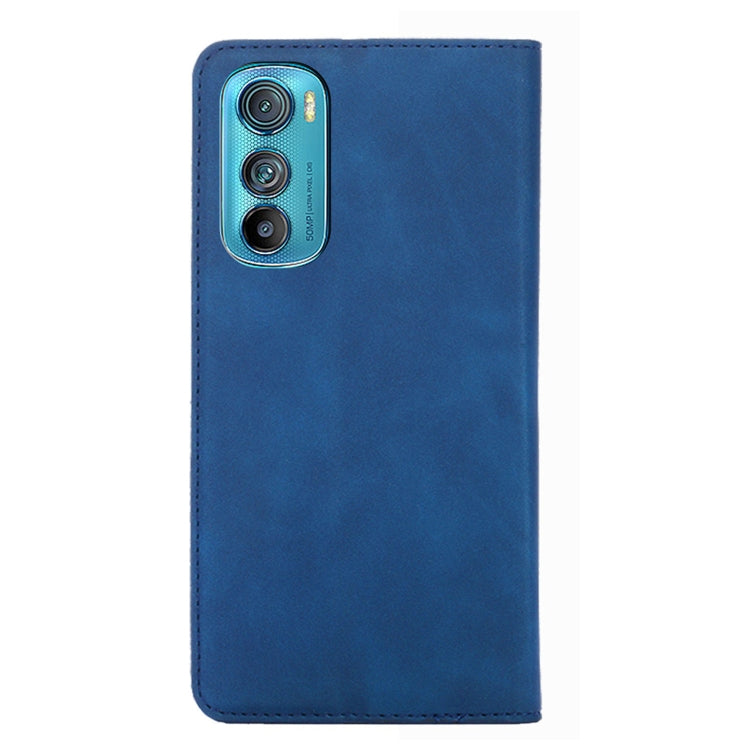 For Motorola Edge 30 Skin Feel Magnetic Horizontal Flip Leather Phone Case
