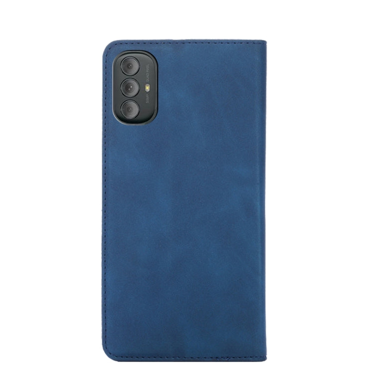 For Motorola Moto G Power 2022 Skin Feel Magnetic Horizontal Flip Leather Phone Case