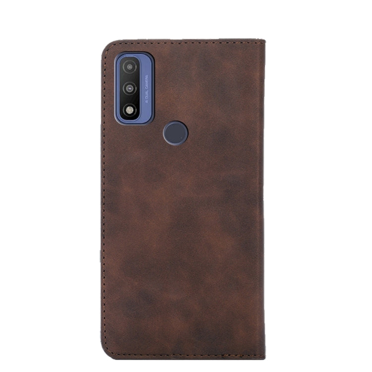 For Motorola G Pure Skin Feel Magnetic Horizontal Flip Leather Phone Case