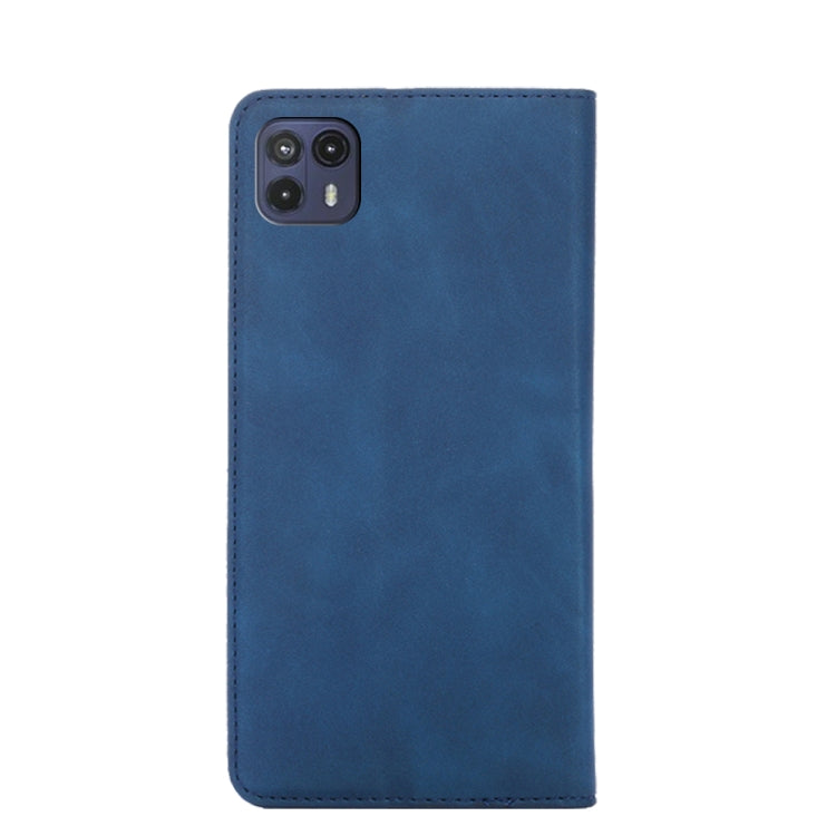 For Motorola Moto G50 5G Skin Feel Magnetic Horizontal Flip Leather Phone Case
