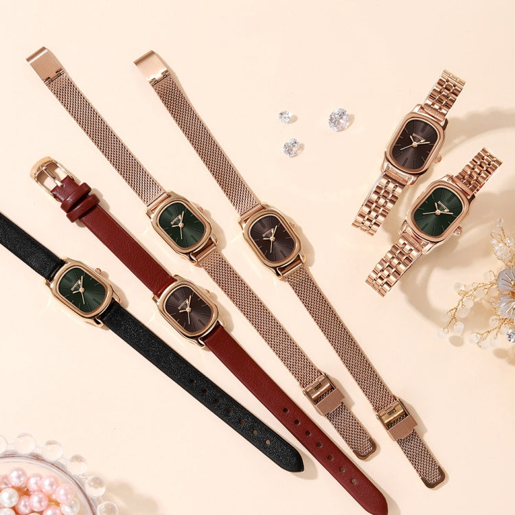 SANDA 1104 Mini Dial Waterproof Lady Quartz Watch, Style:Mesh Band