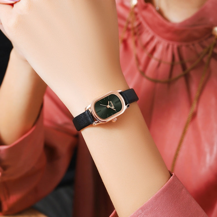SANDA 1104 Mini Dial Waterproof Lady Quartz Watch, Style:Mesh Band