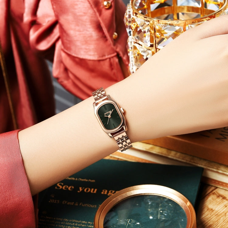 SANDA 1104 Mini Dial Waterproof Lady Quartz Watch, Style:Mesh Band