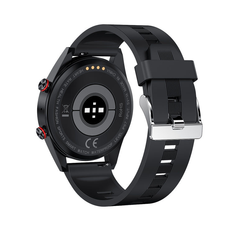 Z18 1.39 inch AMOLED Screen Smart Watch, Support Heart Rate Monitoring/Blood Pressure Monitoring, Strap Material:TPU