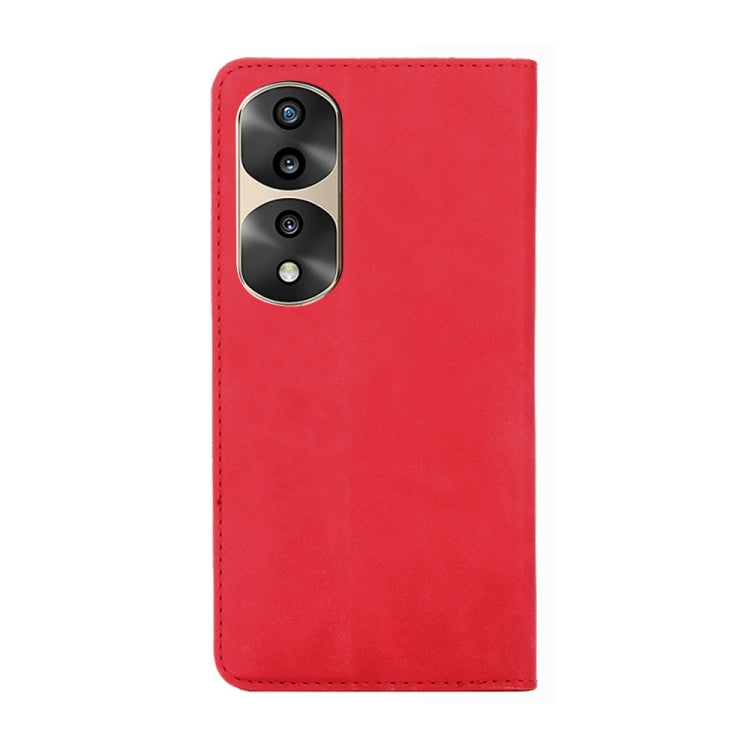 For Honor 70 Pro/70 Pro+ Skin Feel Magnetic Horizontal Flip Leather Phone Case
