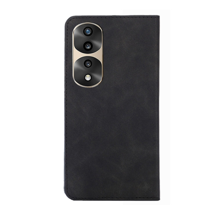For Honor 70 Pro/70 Pro+ Skin Feel Magnetic Horizontal Flip Leather Phone Case