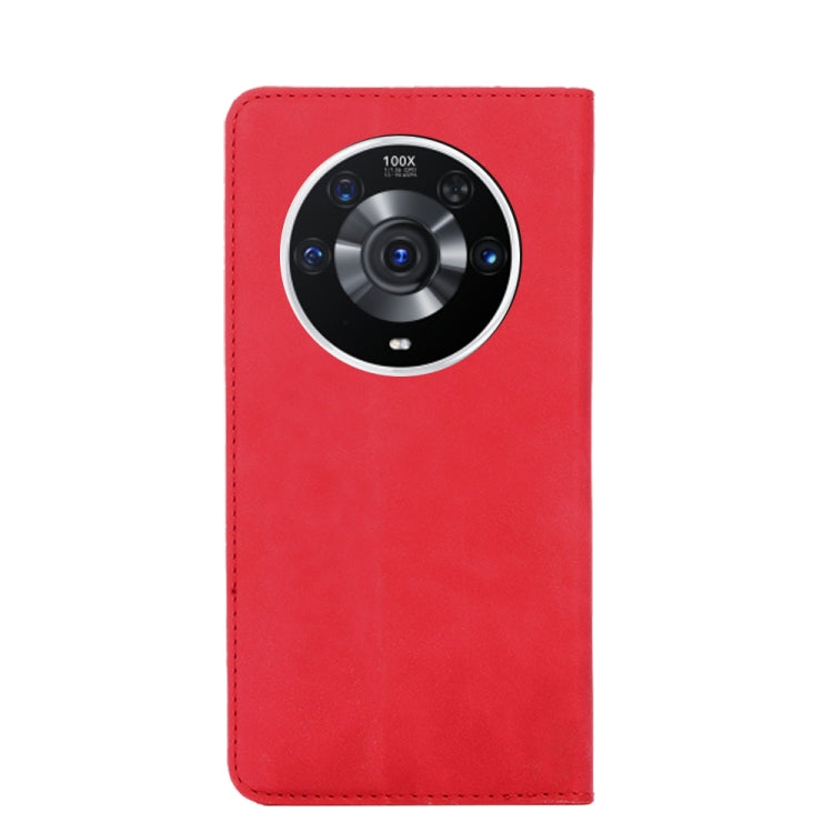 For Honor Magic3 Pro Skin Feel Magnetic Horizontal Flip Leather Phone Case