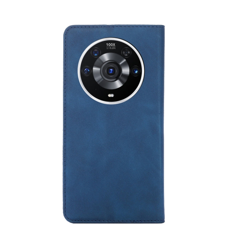For Honor Magic3 Pro Skin Feel Magnetic Horizontal Flip Leather Phone Case