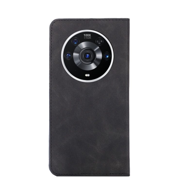 For Honor Magic3 Pro Skin Feel Magnetic Horizontal Flip Leather Phone Case