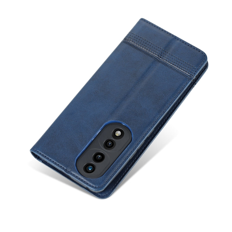 For Honor 70 AZNS Magnetic Calf Texture Flip Leather Phone Case