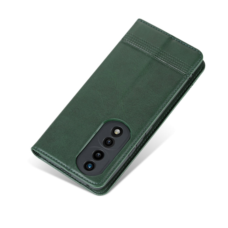 For Honor 70 AZNS Magnetic Calf Texture Flip Leather Phone Case