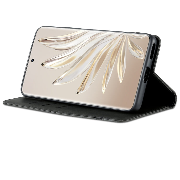 For Honor 70 AZNS Magnetic Calf Texture Flip Leather Phone Case