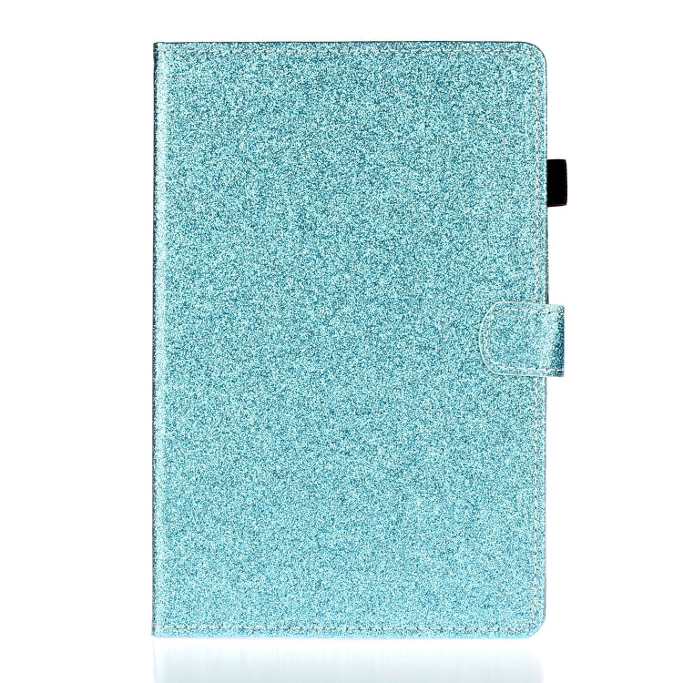 For Lenovo Tab M10 3rd Gen Varnish Glitter Powder Smart Leather Tablet Case