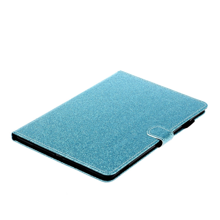 For Lenovo Tab M10 3rd Gen Varnish Glitter Powder Smart Leather Tablet Case