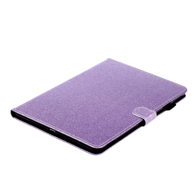 For Lenovo Tab M10 3rd Gen Varnish Glitter Powder Smart Leather Tablet Case