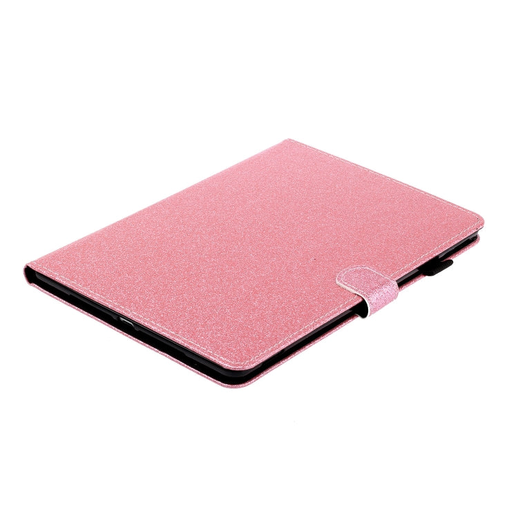 For Lenovo Tab M10 3rd Gen Varnish Glitter Powder Smart Leather Tablet Case