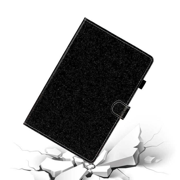 For Lenovo Tab M10 3rd Gen Varnish Glitter Powder Smart Leather Tablet Case