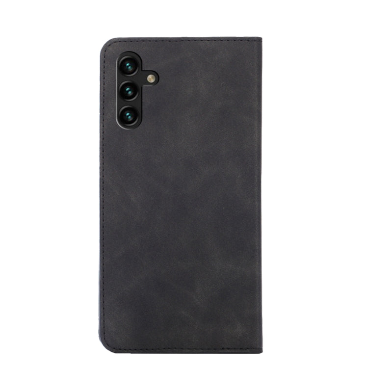For Samsung Galaxy A13 5G Skin Feel Magnetic Horizontal Flip Leather Phone Case
